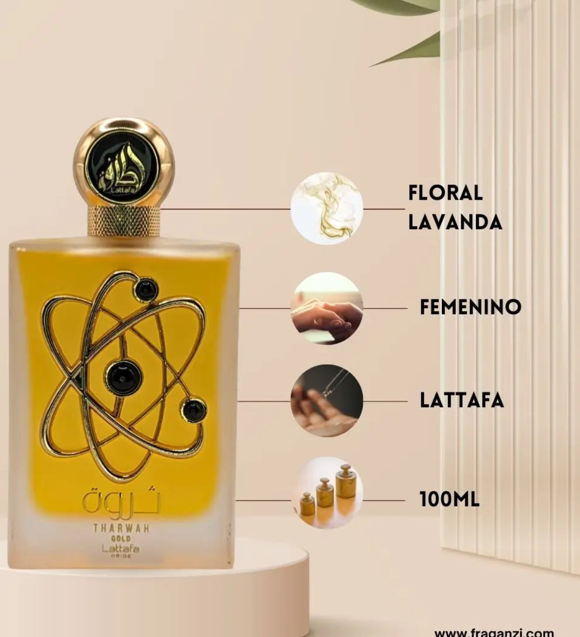 Tharwah Gold by Lattafa