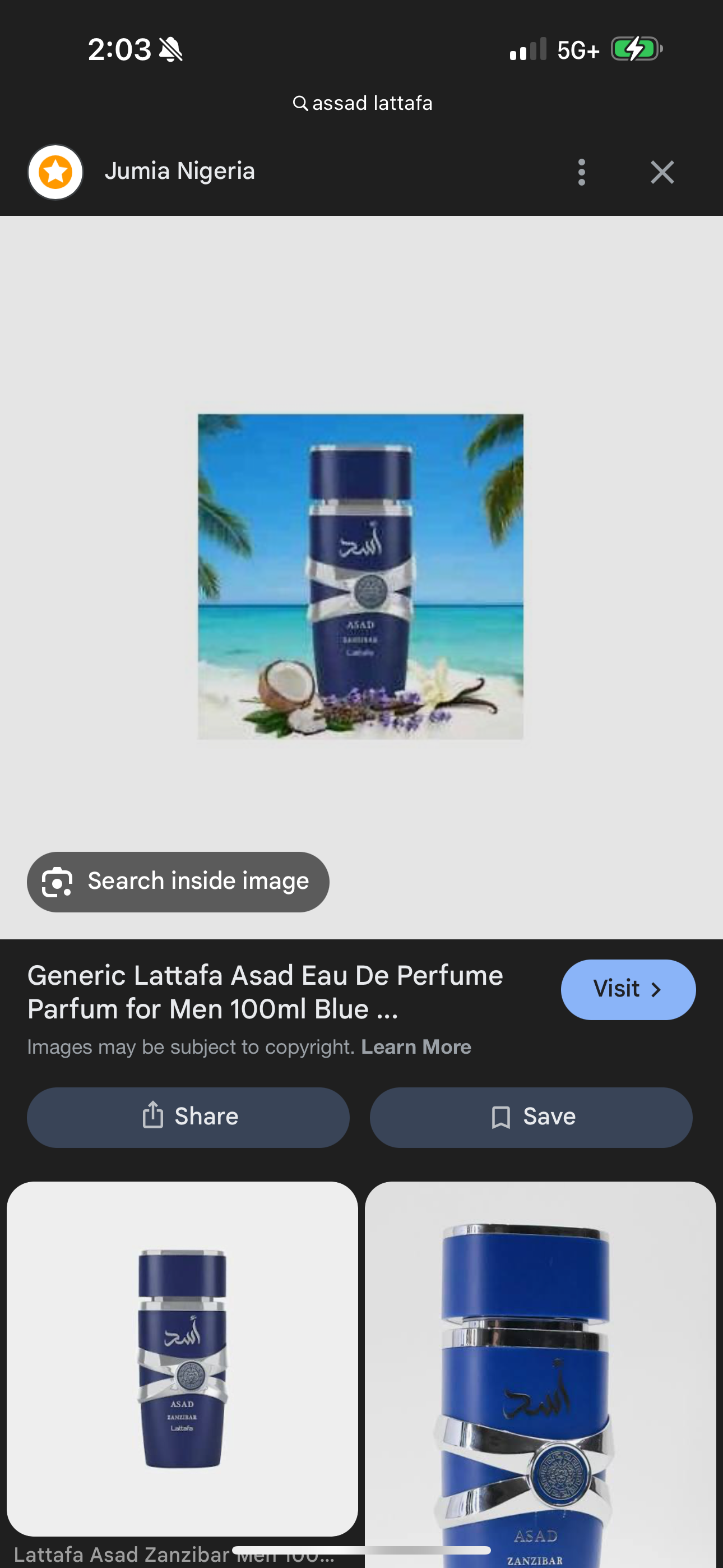 Assad Lattafa Zanzibar