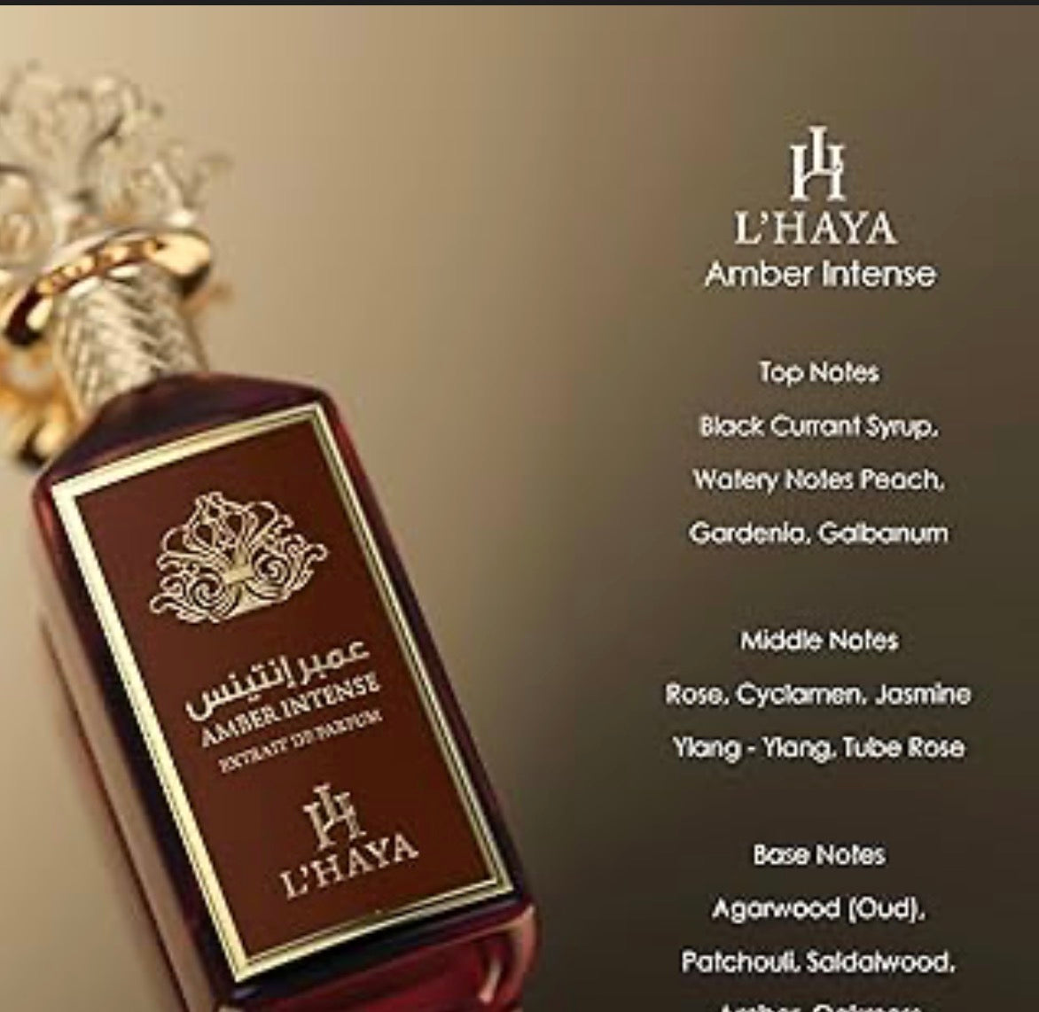 L haya Amber Intense
