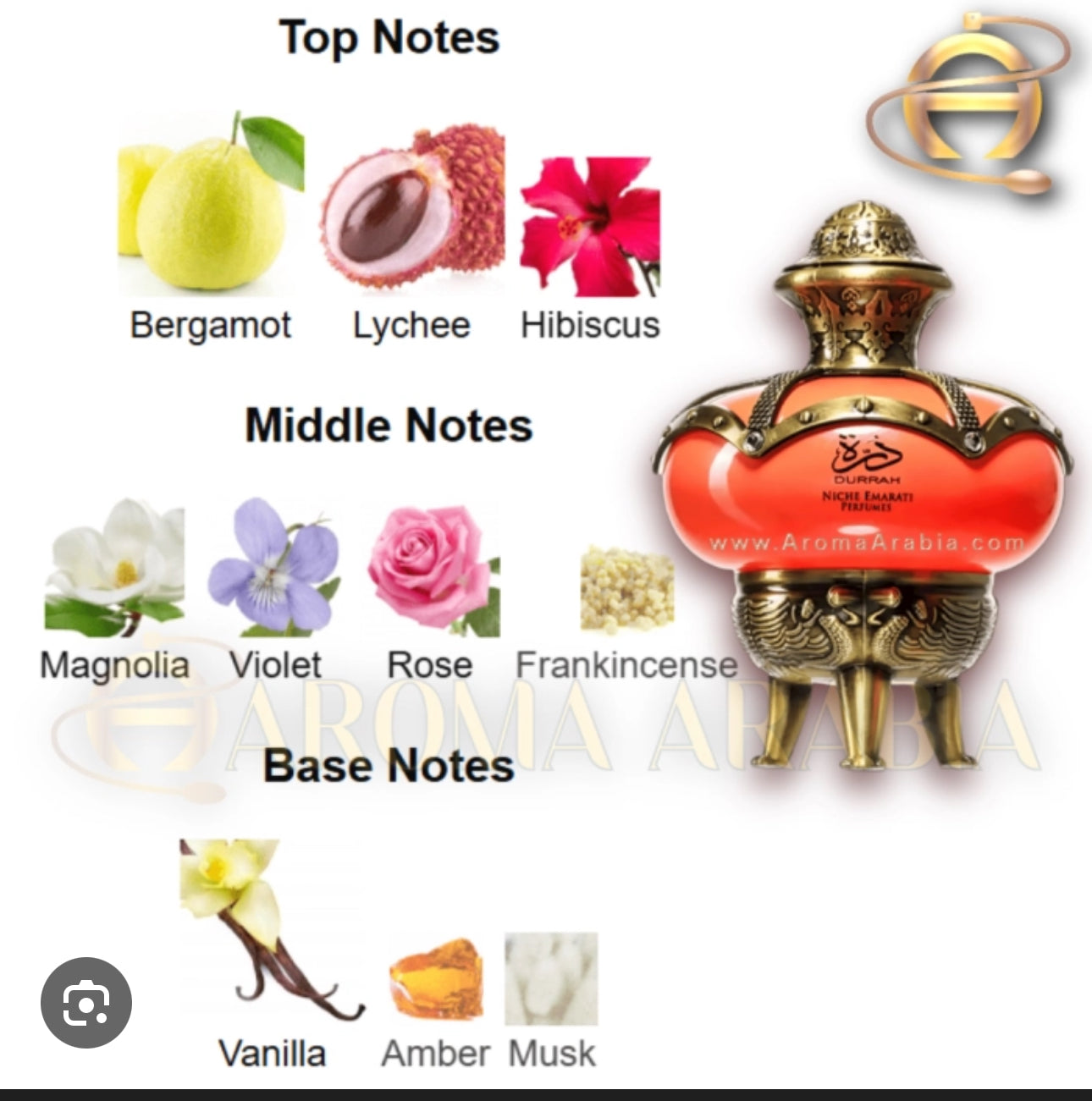 Durrah Niche Emaratti Lattafa